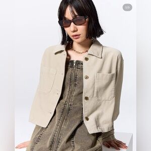 GU Corduroy Short Shirt